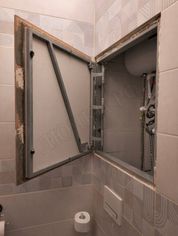 Люк под плитку Нажимной Железяка Люк под плитку Нажимной Железяка