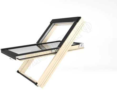 Мансардное окно Fakro FTS-V U4 Standart с двухкамерным стеклопакетом 780*1400 Мансардное окно Fakro FTS-V U4 Standart с двухкамерным стеклопакетом 780*1400