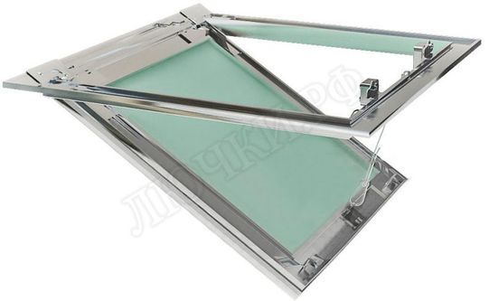 Люк под покраску Ультра для установки в потолок 659*374 (посадочный размер 665*380) Люк под покраску Ультра для установки в потолок 659*374 (посадочный размер 665*380)