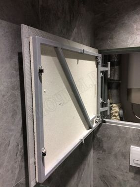 Люк под плитку Нажимной Железяка 1000*400 Люк под плитку Нажимной Железяка 1000*400