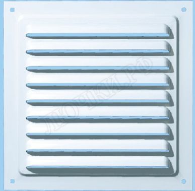 Металлическая решетка МВМ - настенная 125с кор Металлическая решетка МВМ - настенная 125с кор