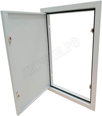 Люк сантехнический Элит усиленный 1 мм нажимной 300*700, RAL 9003 муар, 1 створка Люк сантехнический Элит усиленный 1 мм нажимной 300*700, RAL 9003 муар, 1 створка