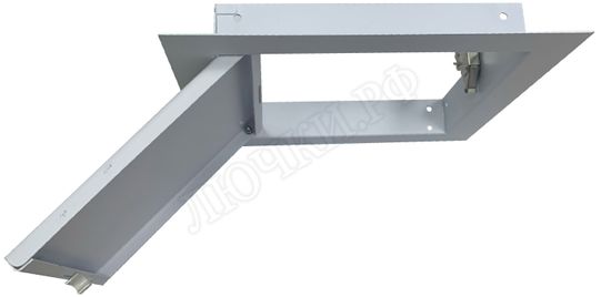 Сантехнический люк Комфорт, нажимной 500*500, RAL 9003 муар Сантехнический люк Комфорт, нажимной 500*500, RAL 9003 муар