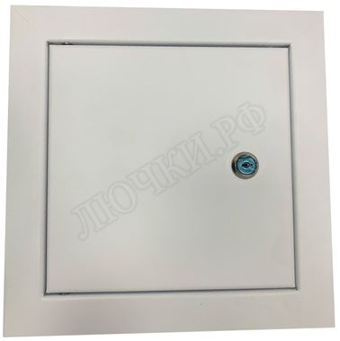 Сантехнический люк Комфорт, с замком 450*1200, RAL 9003 муар Сантехнический люк Комфорт, с замком 450*1200, RAL 9003 муар