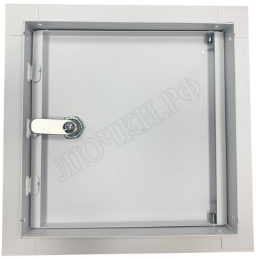 Сантехнический люк Комфорт, с замком 450*1200, RAL 9003 муар Сантехнический люк Комфорт, с замком 450*1200, RAL 9003 муар