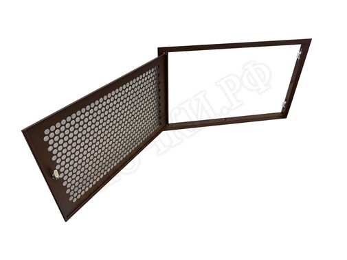 Сантехнический люк Комфорт, с замком 450*1200, RAL 9003 муар Сантехнический люк Комфорт, с замком 450*1200, RAL 9003 муар