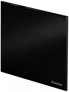 Вытяжной вентилятор Awenta System+, Silent, 100 KWS100T, Trax, PTCB100P, Чёрный глянцевый, пластик Вытяжной вентилятор Awenta System+, Silent, 100 KWS100T, Trax, PTCB100P, Чёрный глянцевый, пластик