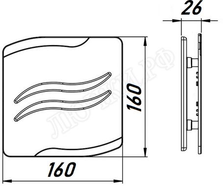 Вытяжной вентилятор Awenta System+, Silent, 100, KWS100T, PSS100, Серебро (сатин), пластик Вытяжной вентилятор Awenta System+, Silent, 100, KWS100T, PSS100, Серебро (сатин), пластик
