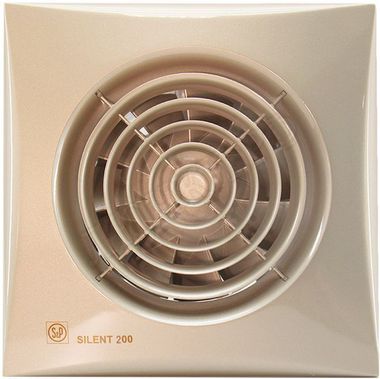 Вытяжной вентилятор SILENT-200 CZ CHAMPAGNE Вытяжной вентилятор SILENT-200 CZ CHAMPAGNE